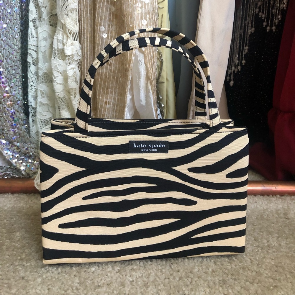 Vintage Kate spade zebra purse